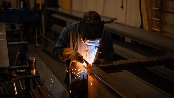 industrial metal fabrication uses
