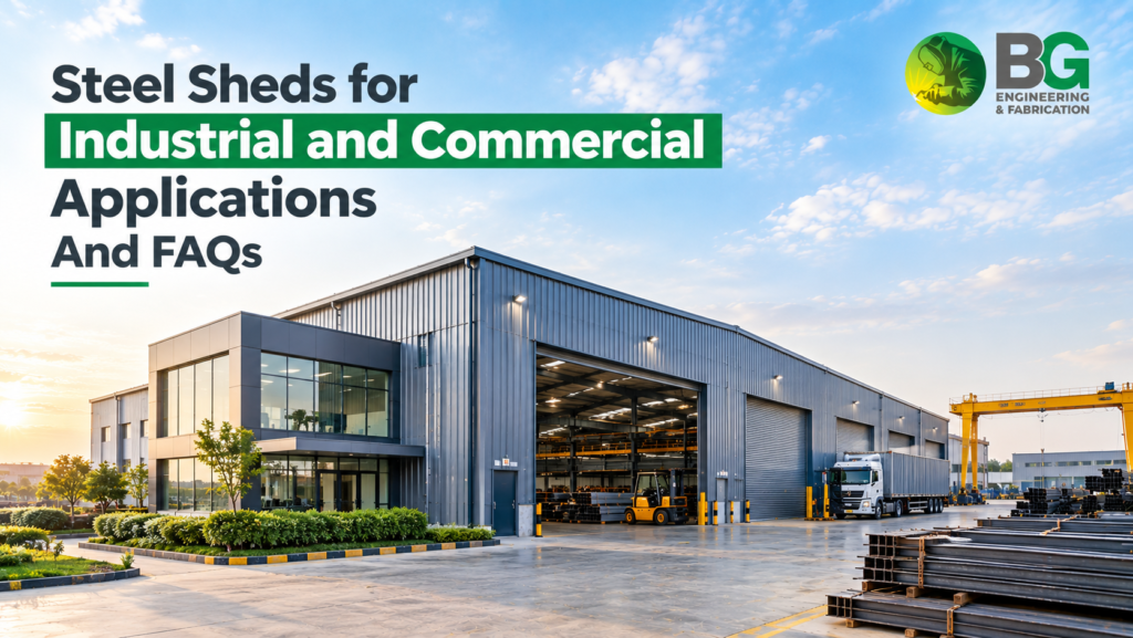 Steel Sheds for Industrial Applications